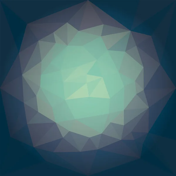 Vector Abstrait coloré bas fond poly géométrique. Modèle conception de brochure — Image vectorielle