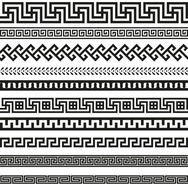 Eski Yunan sınır tasarımlar — Stok Vektör