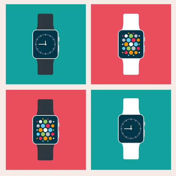 Reloj inteligente — Vector de stock