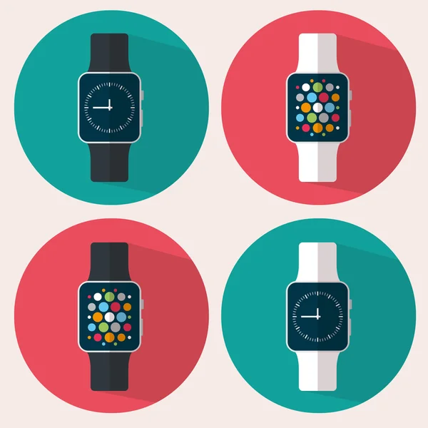 Reloj inteligente — Vector de stock