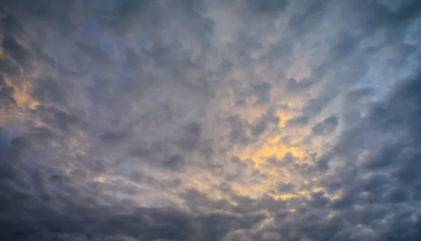 Cielo Dramático Con Fondo Nubes — Foto de Stock