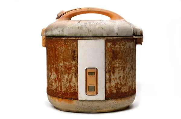 グランジ状態の炊飯器 — ストック写真