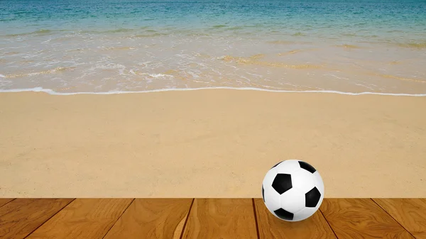 Plaj futbol — Stok fotoğraf