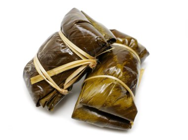 Yapışkan Pirinçli Muz (Khao Tom Mat veya Khao Tom Pad)