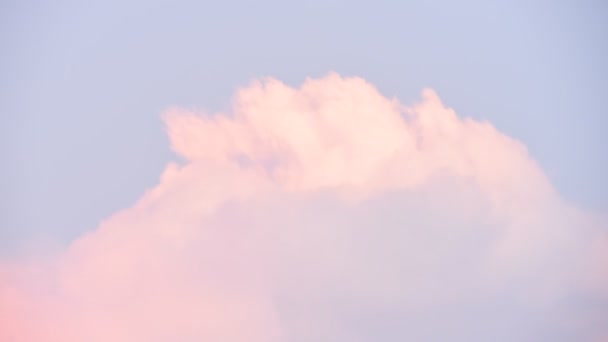 Tempo de queda do movimento das nuvens no céu — Vídeo de Stock