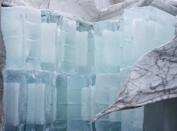 Velké kostky ledu — Stock fotografie