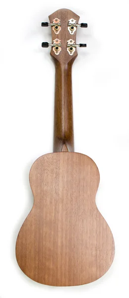 Hátsó Ukulele hangszer elszigetelt — Stock Fotó