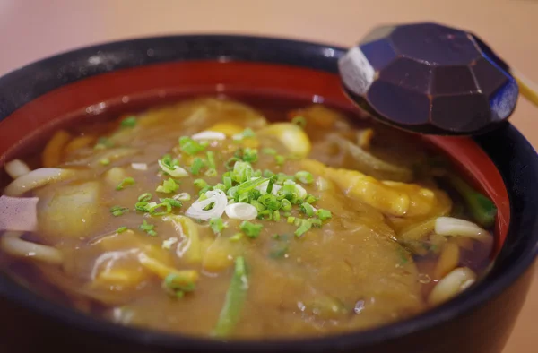 Japanese noodle curry soup — Stock Photo, Image