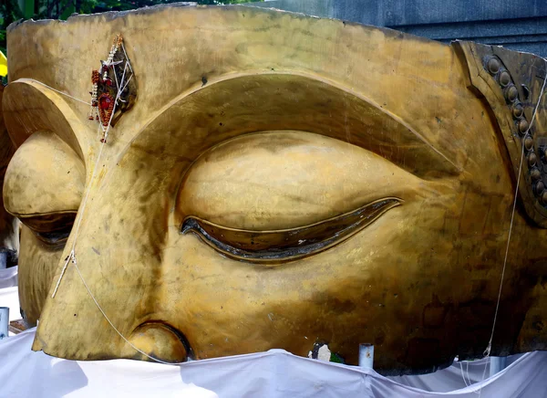 Part of Buddha idol for renovate — Stock Photo, Image