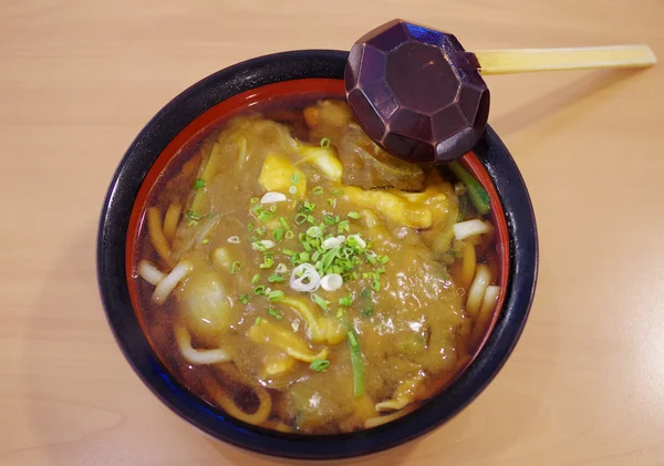 Sopa de curry de fideos japoneses —  Fotos de Stock