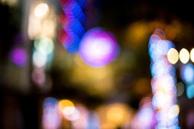 Soyut bokeh arka plan aydınlatma