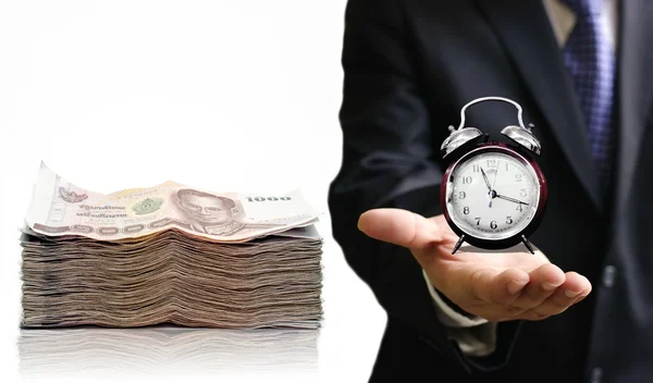 Time to save your money concept — Stock Photo, Image