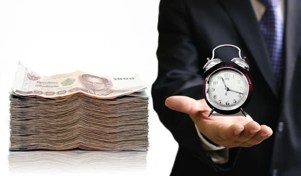 Time to save your money concept — Stock Photo, Image