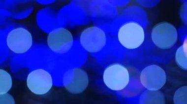 Renkli Led ışık bokeh odak arka plan