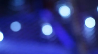 Renkli Led ışık bokeh odak arka plan