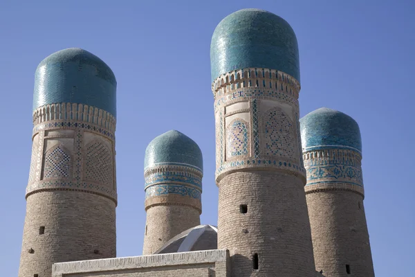Samarcanda the minaret of the mosque — Stock Photo, Image