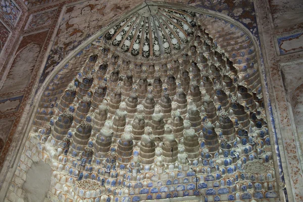 Decorated Mosque in Uzbekistan — Stock Photo, Image