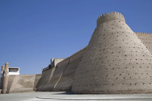 O muro da cidade no Uzbequistão — Fotografia de Stock