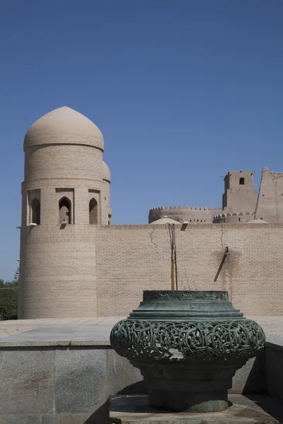 Uzbequistão, as muralhas da cidade velha — Fotografia de Stock