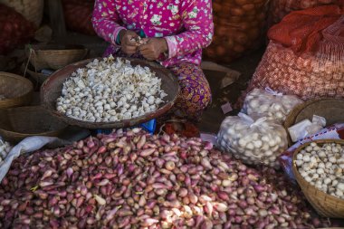 Myanmar Pazar meyve ve sebzeler için