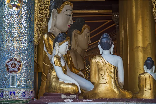 Myanmar, Buddha-Tempel — Stockfoto