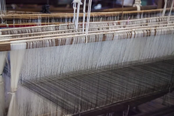 Myanmar. weaving loom
