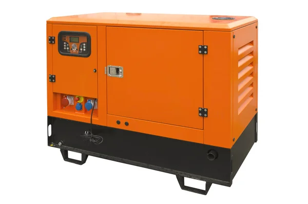 Big generator isolated on a white background — Stock Photo, Image