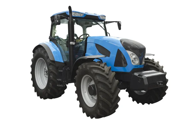 Landbouw tractor geïsoleerd op een witte achtergrond — Stockfoto