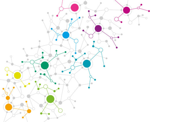 Абстрактный сетевой дизайн
