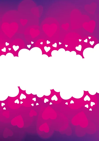 Valentine's Day Background — Stock Vector