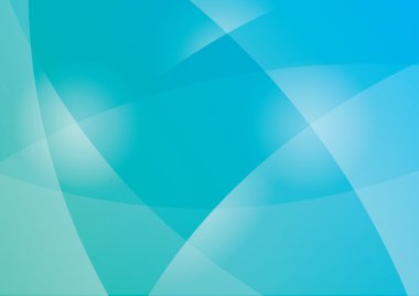 Eğrileri ile mavi arka plan