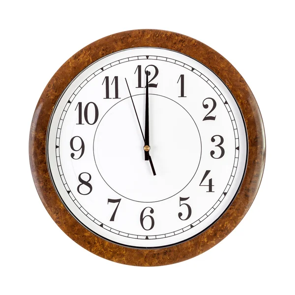 Clock face showing 12 o'clock — Stock Photo, Image