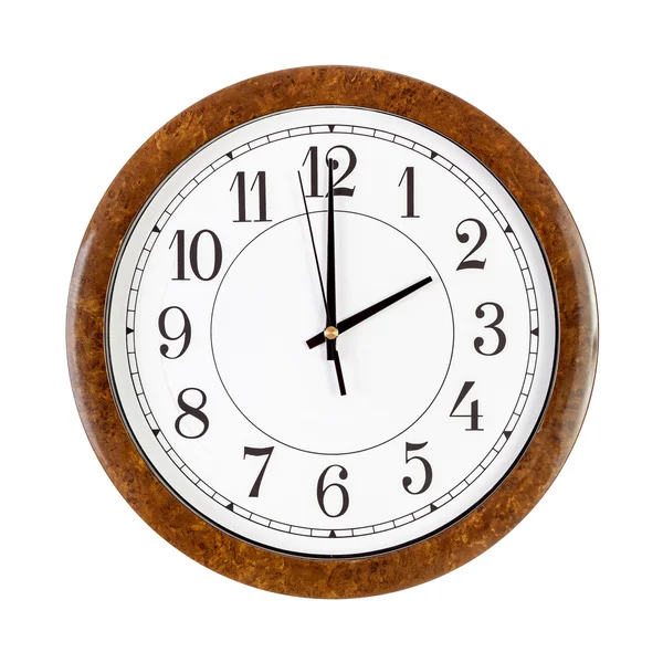 Clock face showing 2 o'clock Stock Image