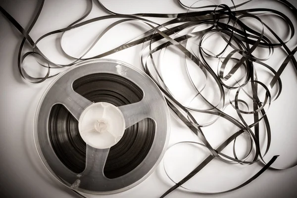 Old magnetic tape — Stock Photo, Image