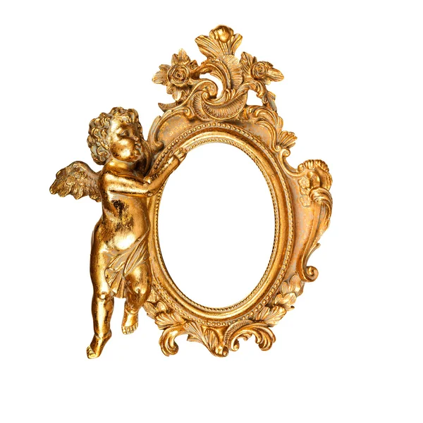 Oval picture frame — Stock Photo, Image