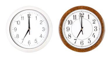 İki yüz saat 7'de gösterilen saat