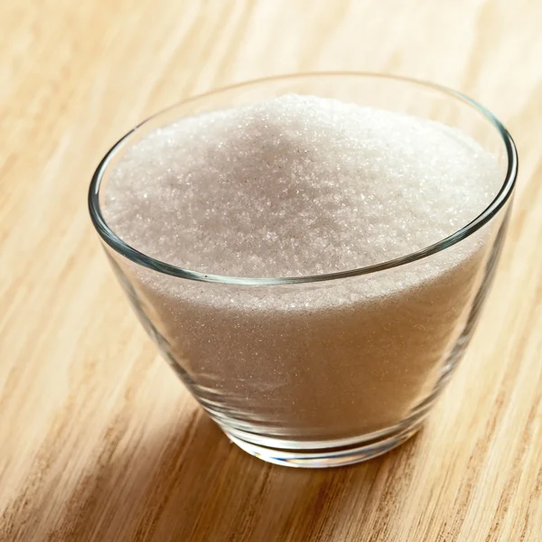 Bowl of sugar — Stock Photo, Image