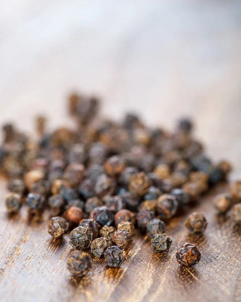 Black pepper close up — Stock Photo, Image