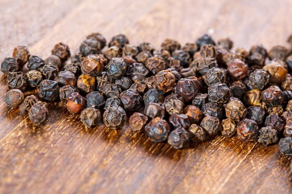 Black pepper close up — Stock Photo, Image