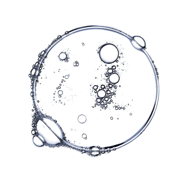 Burbujas abstractas sobre fondo blanco —  Fotos de Stock