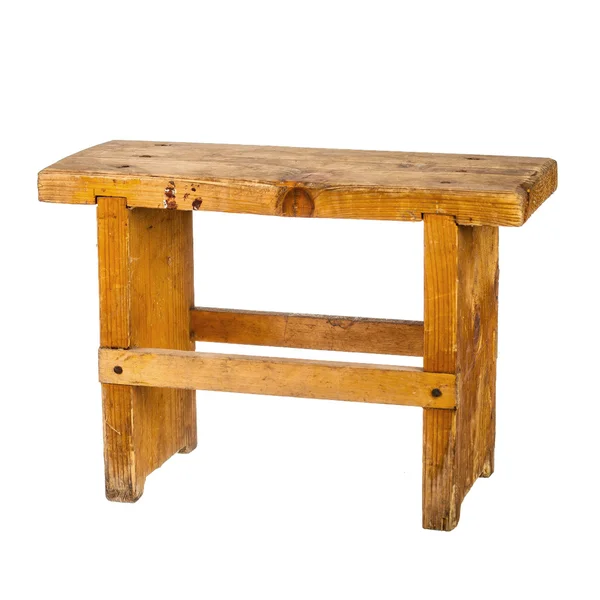 Small wooden bench — Stock Photo, Image
