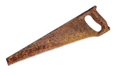 Beyaz paslı eski gördüm