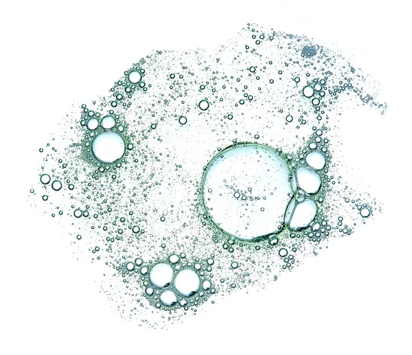 Bubbles on white background — Stock Photo, Image