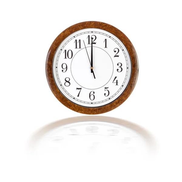 Clock face showing twelve o'clock — Stock Photo, Image