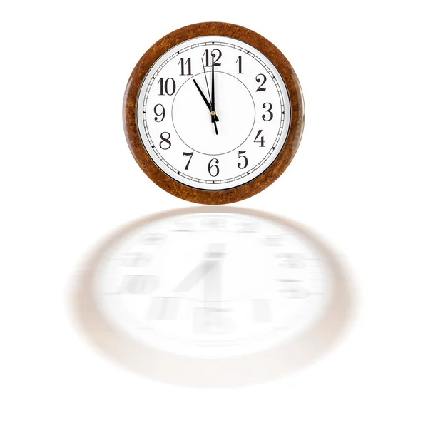 Clock face showing eleven o'clock — Stock Photo, Image