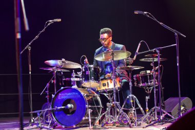 Caz davulcusu Emanuel Harrold, Kaunas Jazz 2015