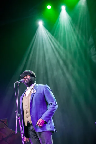 Gregory Porter w Kaunas Jazz 2015 — Zdjęcie stockowe