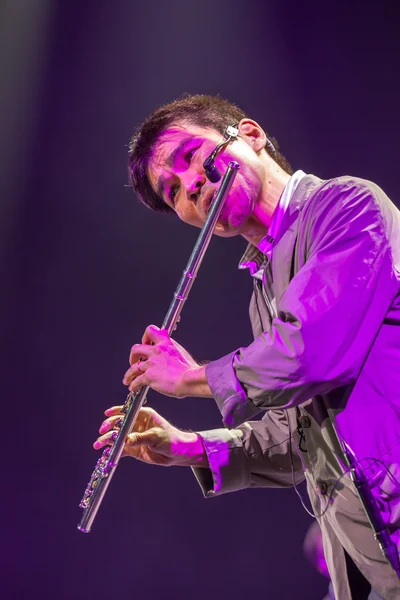 Yosuke Sato w Kaunas Jazz 2015 — Zdjęcie stockowe