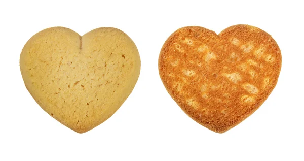 Galletas en forma de corazón —  Fotos de Stock