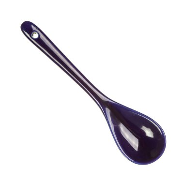 Boş derin mavi Seramik kaşık 